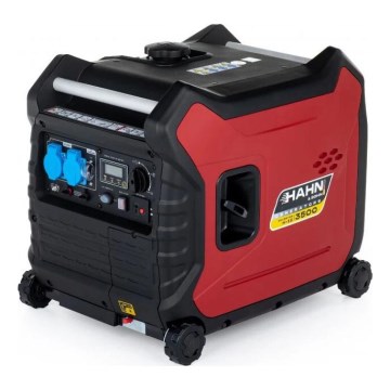 Hahn & Sohn 105412 - Benzindrevet invertergenerator H IG 3500 3300W