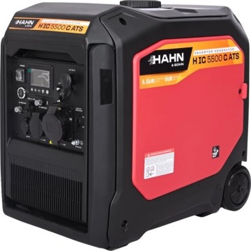 Hahn & Sohn 20086 - Benzin- og LPG-drevet elgenerator HIG 5500 G ATS 5500/5000W