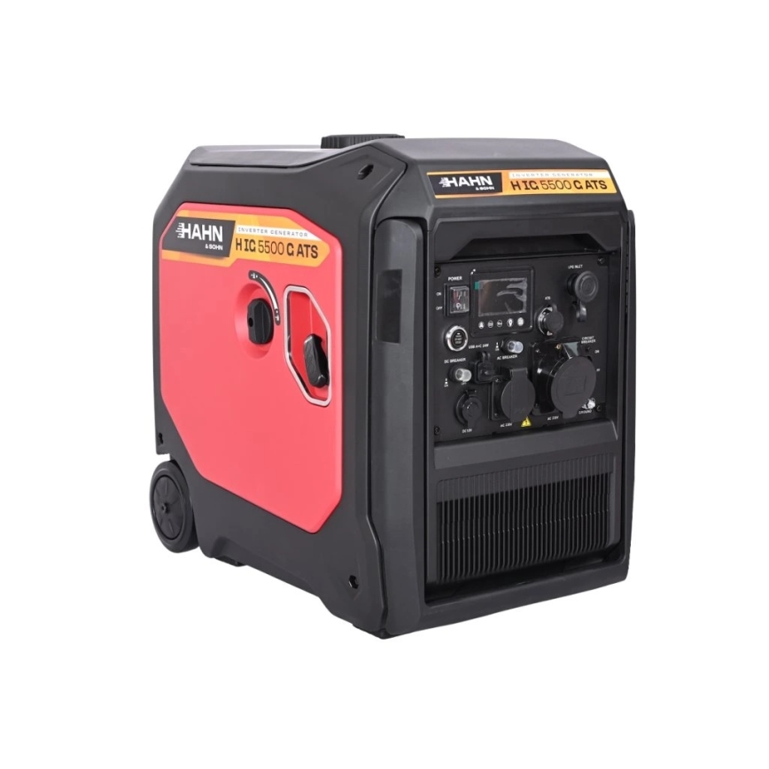 Hahn & Sohn 20086 - Benzin- og LPG-drevet elgenerator HIG 5500 G ATS 5500/5000W