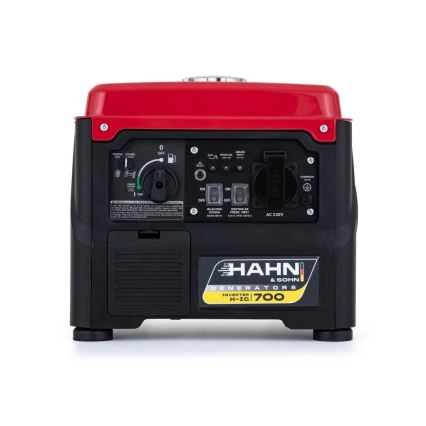 Hahn & Sohn 7305 - Benzindrevet invertergenerator H IG 700 800W