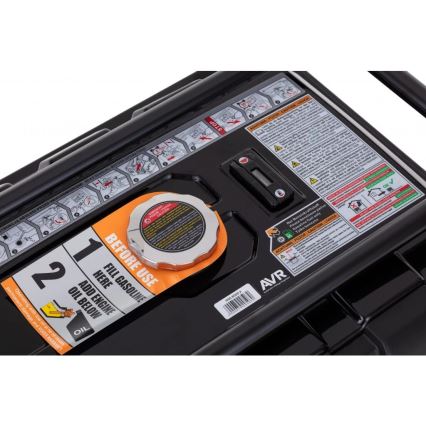 Hahn & Sohn 7410 - Benzindrevet elektrisk generator HGG 8000X 6500W