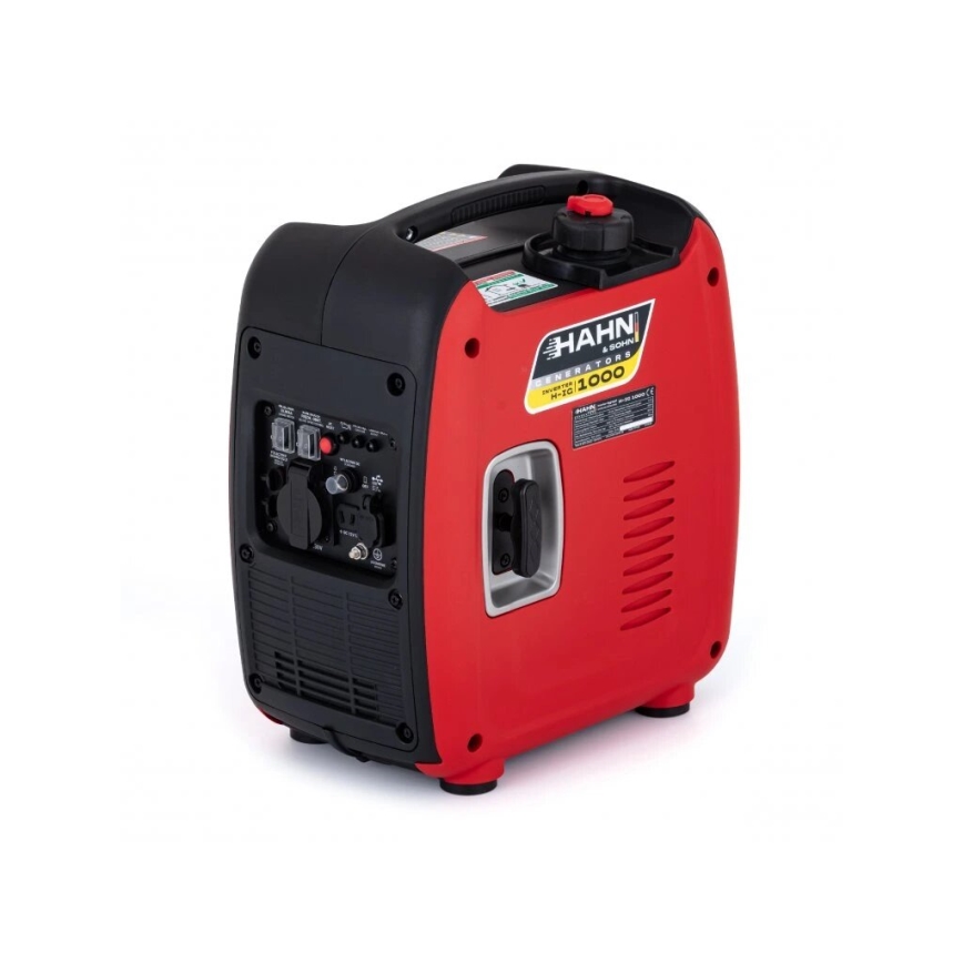 Hahn & Sohn 9175 - Benzindrevet invertergenerator H IG 1000 1100W
