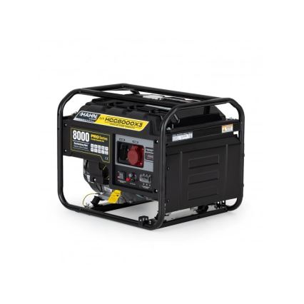 Hahn & Sohn 9177 - Benzindrevet elektrisk generator HGG 8000 X3 6500W