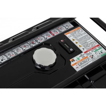 Hahn & Sohn 9177 - Benzindrevet elektrisk generator HGG 8000 X3 6500W
