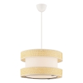 HALO 1xE27/60W/230V loftlampe creme/beige