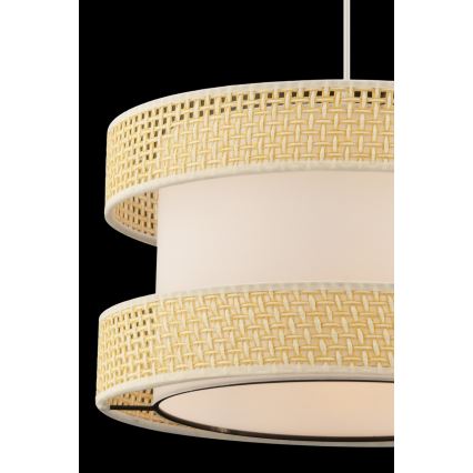 HALO 1xE27/60W/230V loftlampe creme/beige