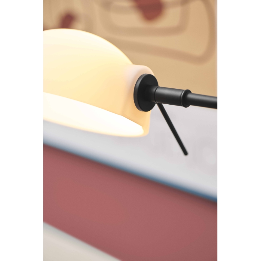 Halo Design 740215 - Væglampe KJOBENHAVN 1xG9/28W/230V sort