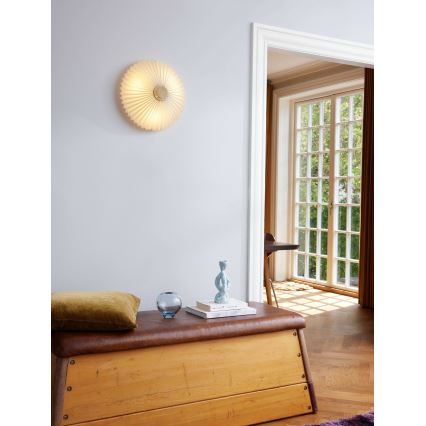Halo Design 745098 - Væglampe PARIS 4xG9/28W/230V Ø 50 cm hvid/messing/eg