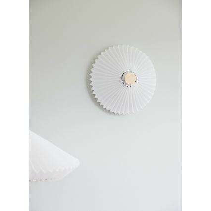 Halo Design 745098 - Væglampe PARIS 4xG9/28W/230V Ø 50 cm hvid/messing/eg