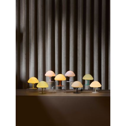 Halo Design 746996 - Bordlampe CANDY MINI MUSH 1xG9/25W/230V Ø 17 cm hvid