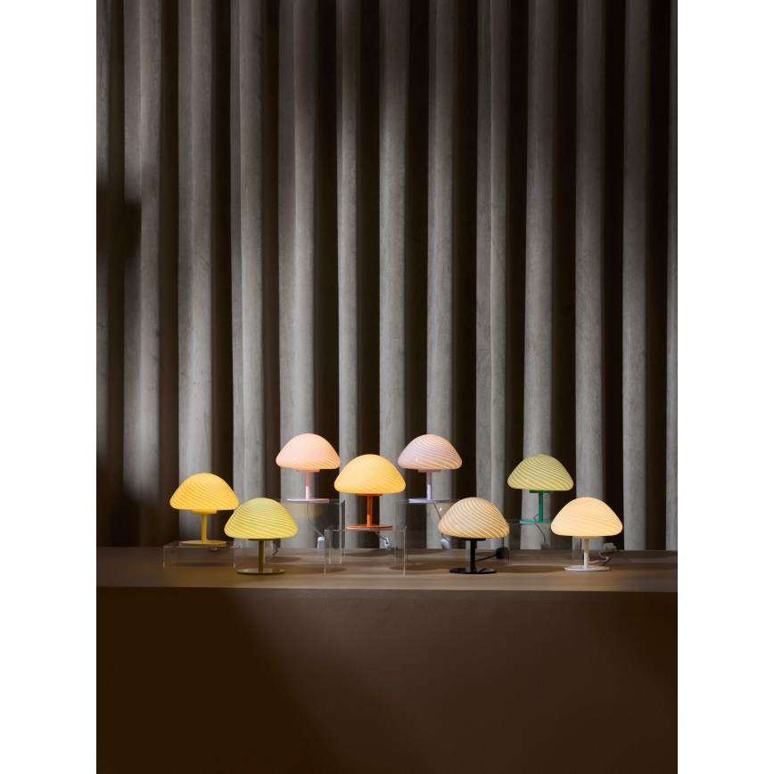 Halo Design 747009 - Bordlampe CANDY MINI MUSH 1xG9/25W/230V Ø 17 cm grå