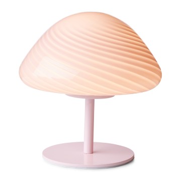 Halo Design 747047 - Bordlampe CANDY MINI MUSH 1xG9/25W/230V Ø 17 cm lyserød