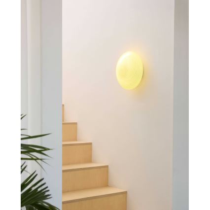 Halo Design 748693 - Loftlampe CANDY 1xE27/40W/230V Ø 30 cm beige/messing