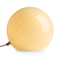 Halo Design 748808 - Bordlampe CANDY 1xE14/25W/230V Ø 20 cm beige