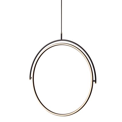 Halo Design 749539 - TILT dæmpbar LED-pendel på wire LED/40W/230V Ø 40 cm, sort