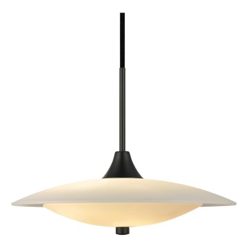 Halo Design 991300 - Pendel på wire BARONI 2xG9/18W/230V Ø 40 cm hvid/sort