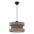 HALO Pendellampe 1xE27/60W/230V brun/grå