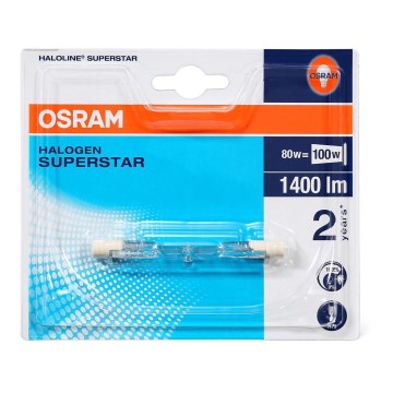 Halogenpære HALOLINE R7s/80W/230V 2900K - Osram 75 mm