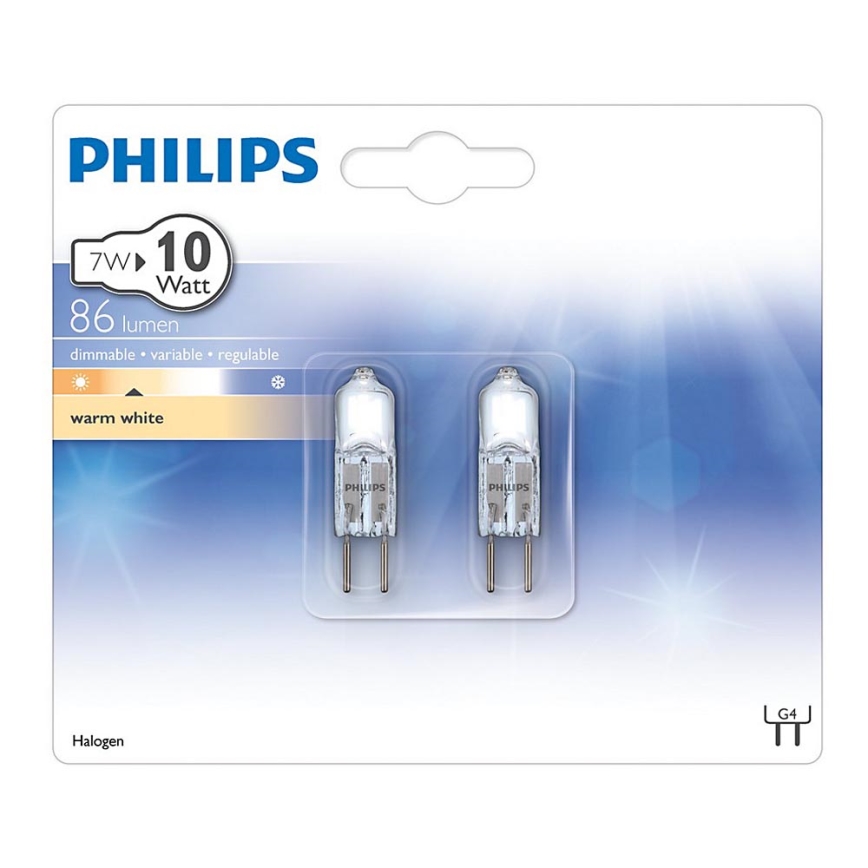 Halogenpære Philips G4/7W/12V