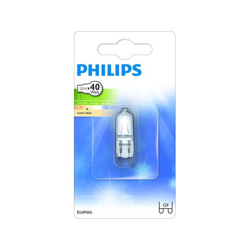 Halogenpære Philips G9/28W/230V