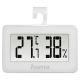 Hama - Indendørs termometer med fugtmåler 1xCR2025 hvid
