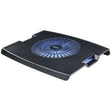 Hama - Kølemåtte til laptop 1x fan USB sort
