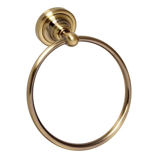 Håndklædeholder 16x19 cm, bronzefarvet