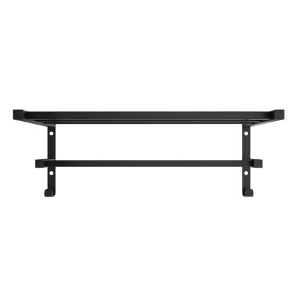 Håndklædeholder til badeværelsesradiator HF SHEFFIELD 52x25,6 cm, sort