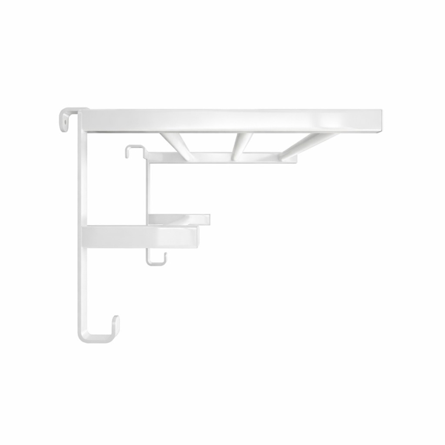 Håndklædeholder til badeværelsesradiator HF SHEFFIELD 52x28,4 cm hvid