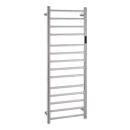 Håndklædetørrer 45x132 cm rustfrit stål/sølv