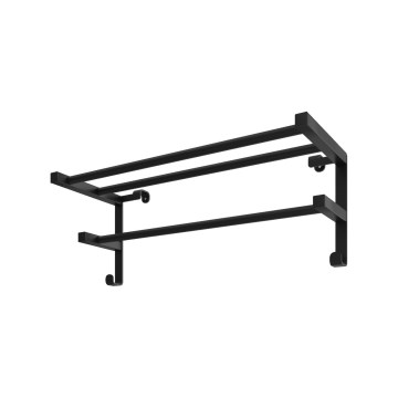 Håndklædetørrer til badeværelsesradiator HF SHEFFIELD 52x20,4 cm sort