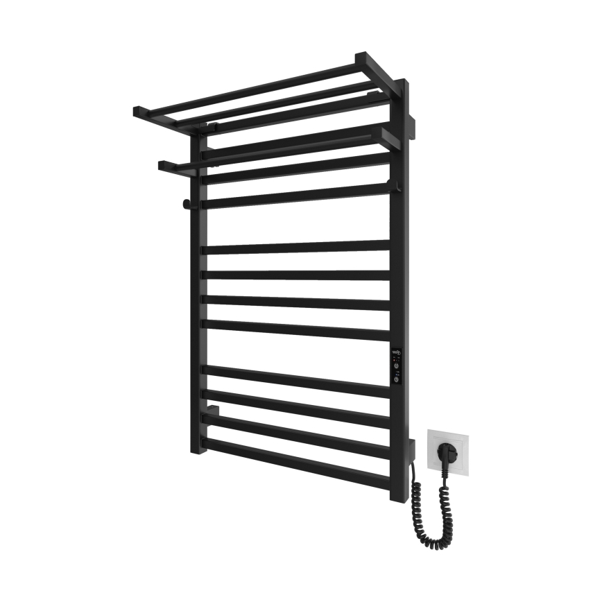 Håndklædetørrer til badeværelsesradiator HF SHEFFIELD 52x20,4 cm sort