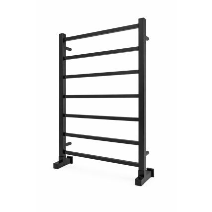 Håndklædetørrer til badeværelset INOX TOKIO 161W/230V 77x53 cm rustfrit stål/sort