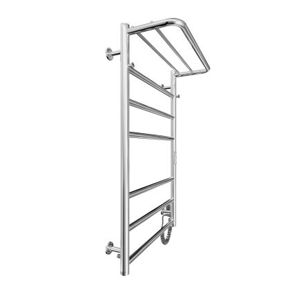 Håndklædevarmer til badeværelse HOME 95W/230V 77x53 cm, rustfrit stål/krom, højre