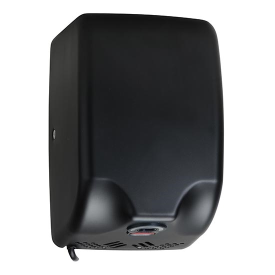 Håndtørrer 17,3x25,5 cm rustfrit stål/sort