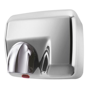 Håndtørrer 26 x 23 cm, rustfrit stål/sølv