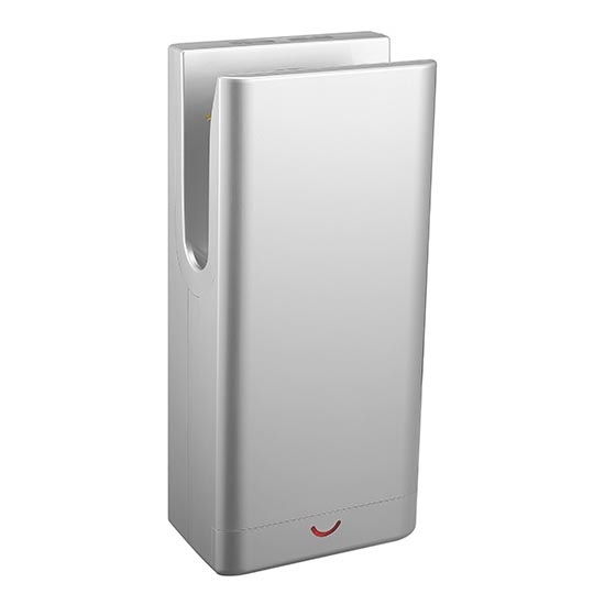 Håndtørrer 29,7x66,5 cm sølv