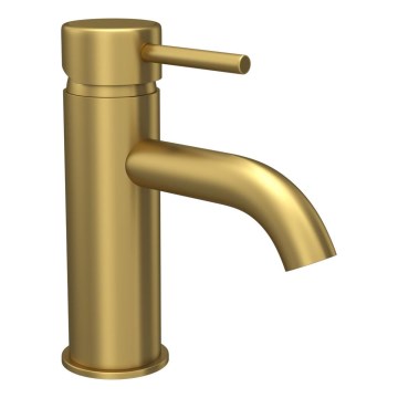 Håndvaskarmatur DRAGOR 15,6 cm i børstet messing