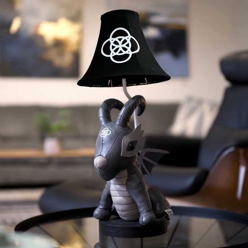 Happy Lamps - LED bordlampe til børn BLACK DRAGOON LED/5,4W/230V drage