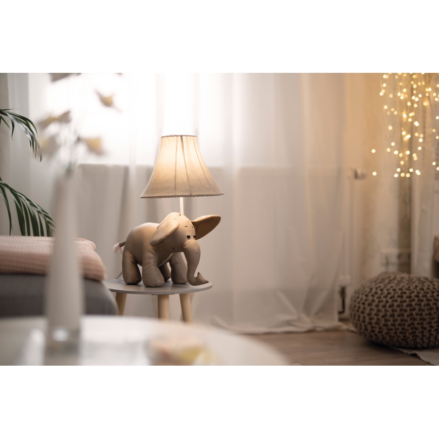 Happy Lamps - LED bordlampe til børn BOBBY LED/5,4W/230V elefant