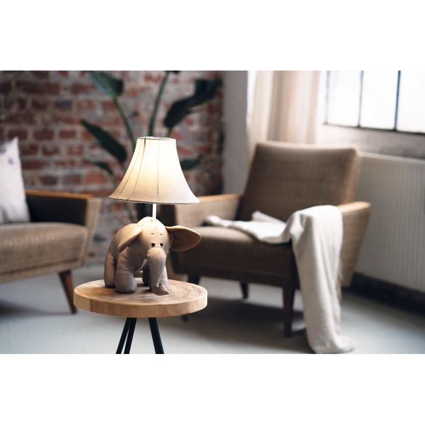 Happy Lamps - LED bordlampe til børn BOBBY LED/5,4W/230V elefant