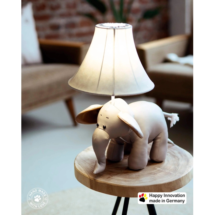 Happy Lamps - LED bordlampe til børn BOBBY LED/5,4W/230V elefant