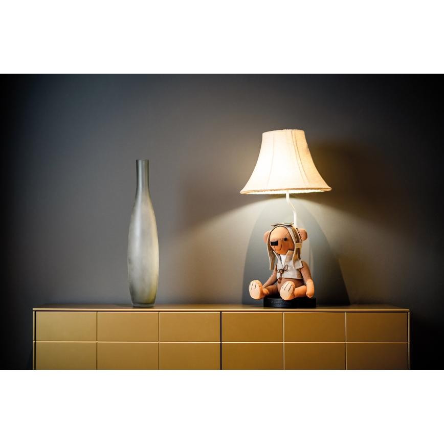 Happy Lamps - LED bordlampe til børn CHARLES LED/5,4W/230V bjørn