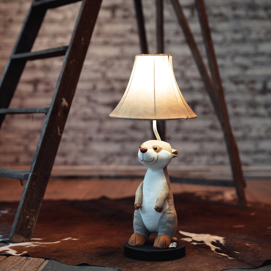 Happy Lamps - LED bordlampe til børn EDDIE LED/5,4W/230V mangust
