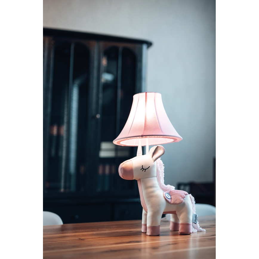 Happy Lamps - LED bordlampe til børn ELSA LED/5,4W/230V enhjørning
