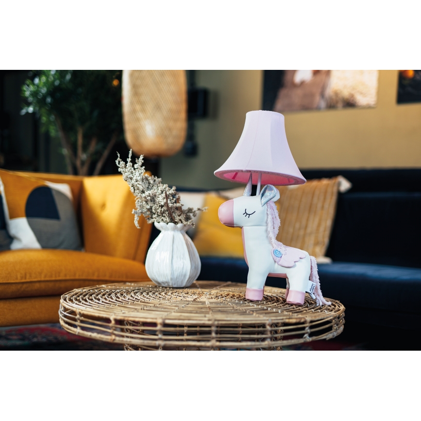 Happy Lamps - LED bordlampe til børn ELSA LED/5,4W/230V enhjørning
