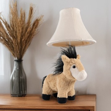 Happy Lamps - LED bordlampe til børn ELVIS LED/5,4W/230V hest