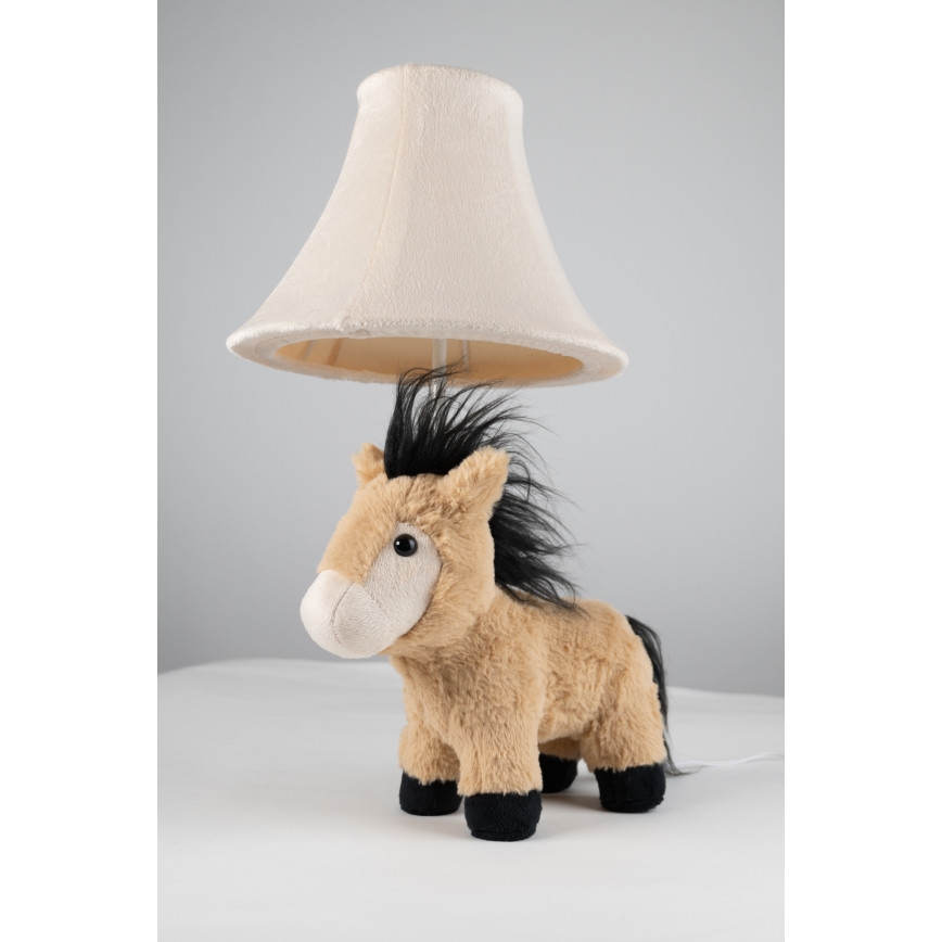 Happy Lamps - LED bordlampe til børn ELVIS LED/5,4W/230V hest