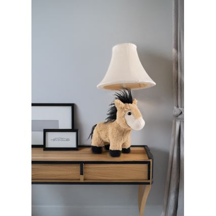 Happy Lamps - LED bordlampe til børn ELVIS LED/5,4W/230V hest