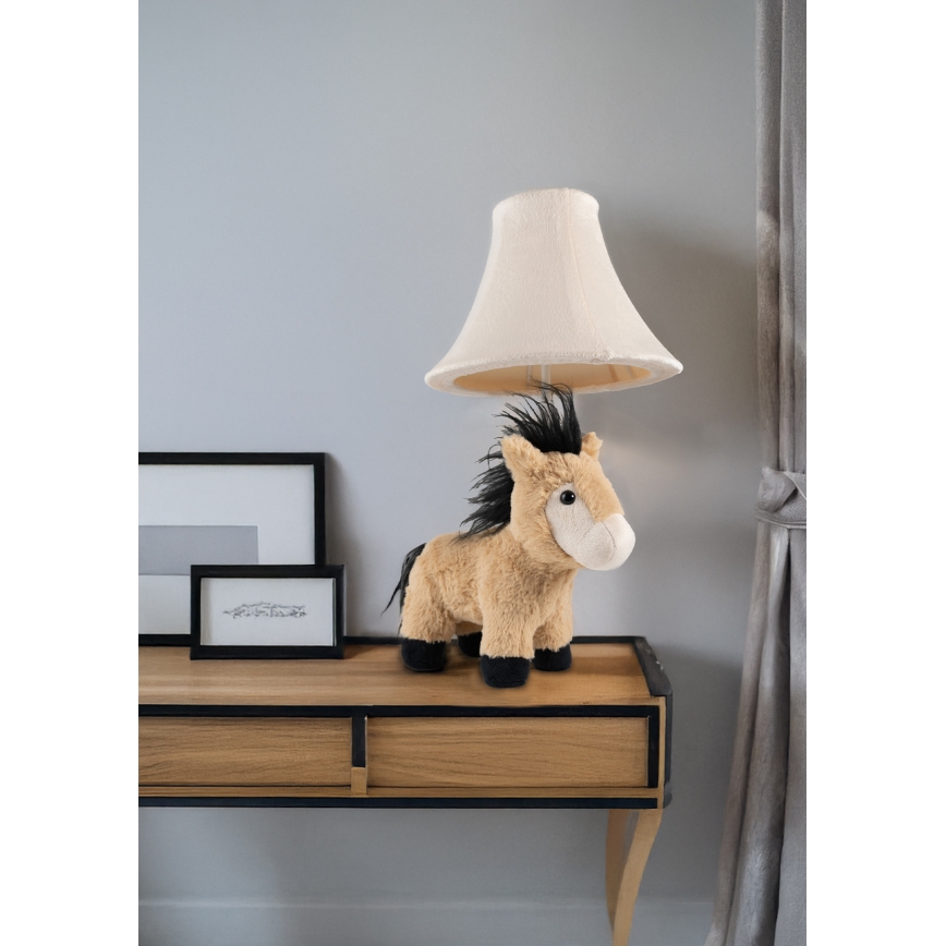 Happy Lamps - LED bordlampe til børn ELVIS LED/5,4W/230V hest
